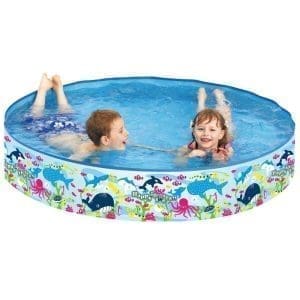 SUNCLUB Soppebassin 150cm - Pool Med Fast Kant