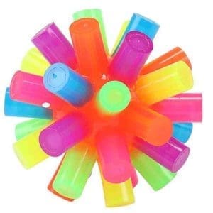 Rainbow Sticks hoppebold Med Lys