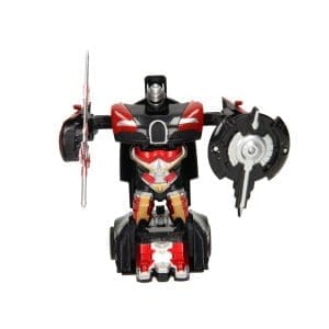 ROBOFORCES Transformerende 2i1 Robot (10 cm) Med Pullback