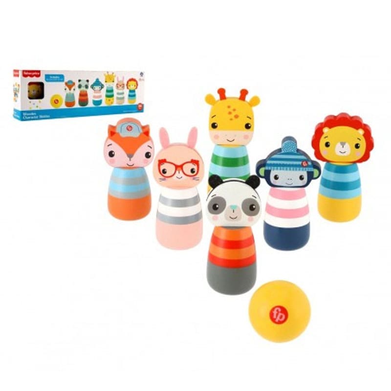 FISHER-PRICE Keglespil I Træ