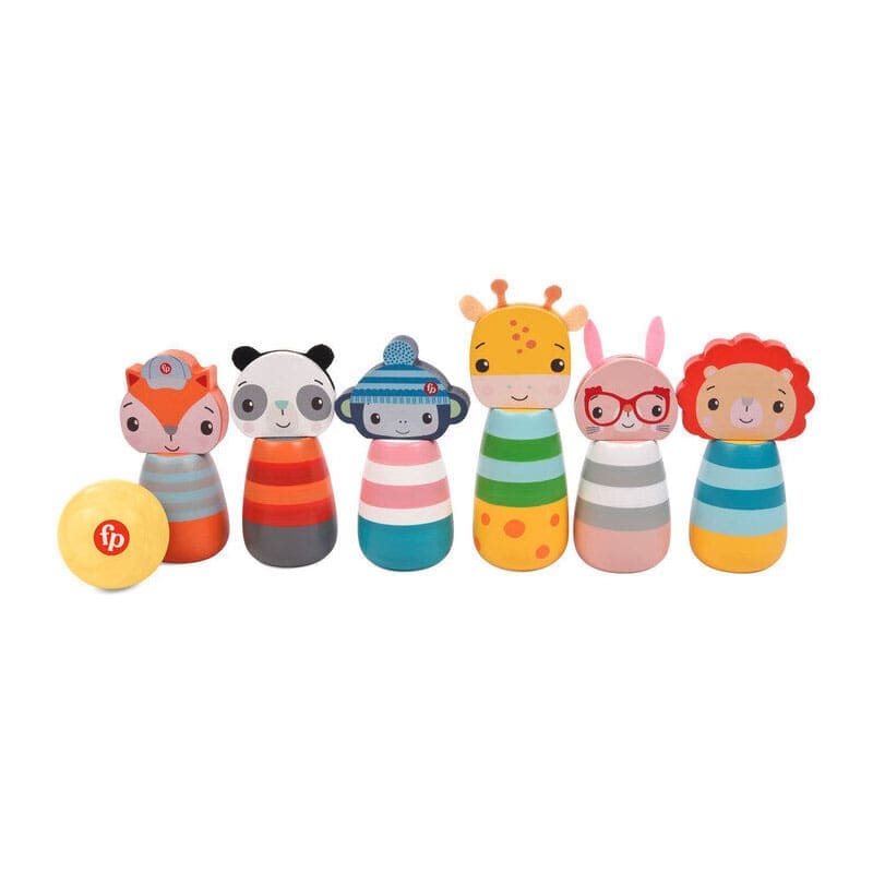 FISHER-PRICE Keglespil I Træ