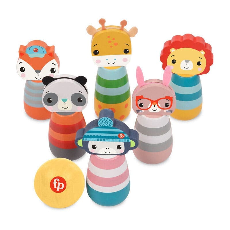 FISHER-PRICE Keglespil I Træ