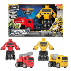ROBOFORCES Transformerende robotter 2-pak gruppe