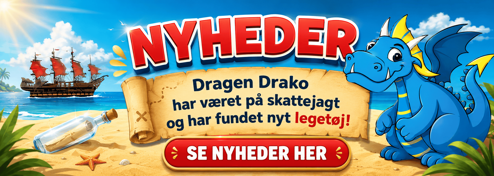 nyheder drako banner det nye