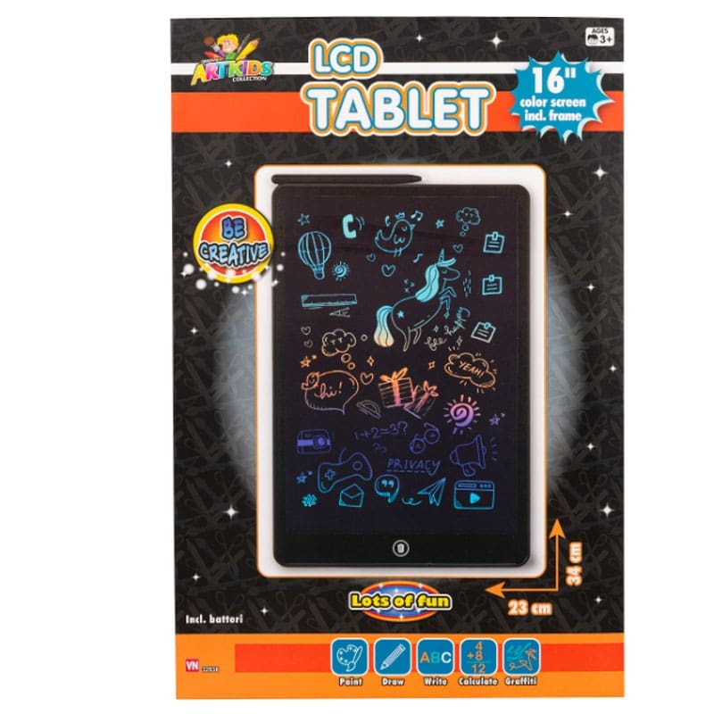 ARTKIDS LCD Tegnetavle (35x23cm) 4