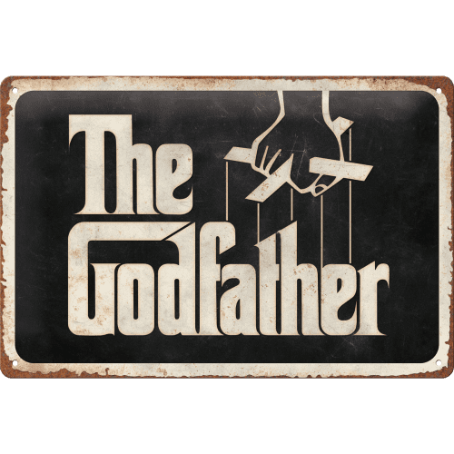 Godfather - Logo Skilt 20 x 30 cm