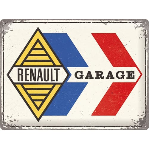 Renault - Garage Skilt (30×40 cm)