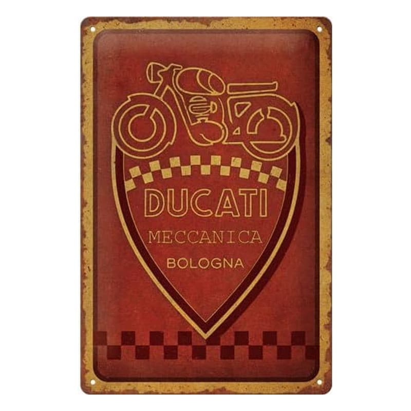 Ducati - Meccanica Bologna Skilt 20 x 30 cm