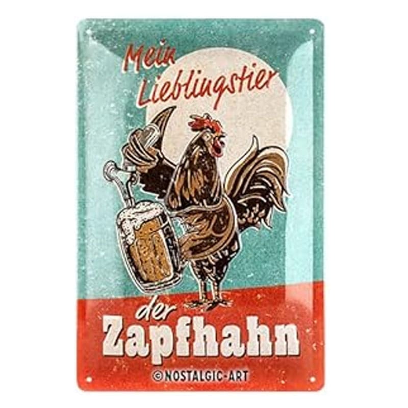 Lieblingstier Zapfhahn 20x30 cm