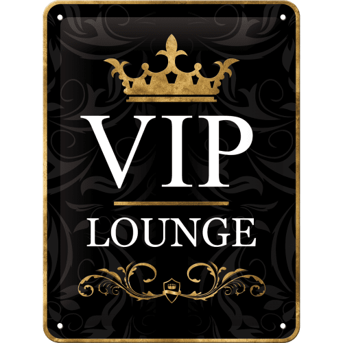 Skilt - 15x20 - Vip Lounge