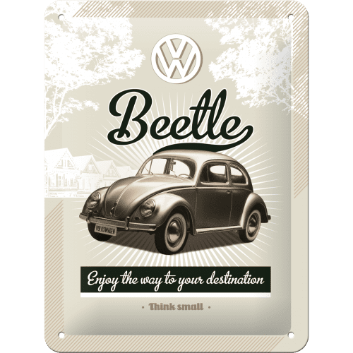 Skilt - 15x20 - Vw Retro Beetle