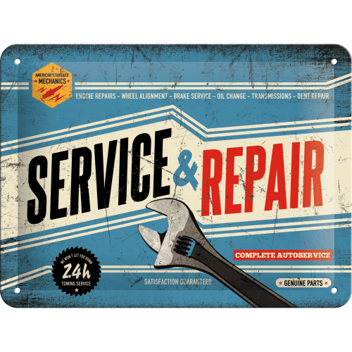 Skilt - 15x20 - Service & Repair