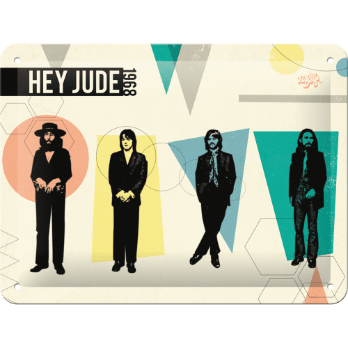 Skilt - 15x20 -The Beatles - Hey Jude