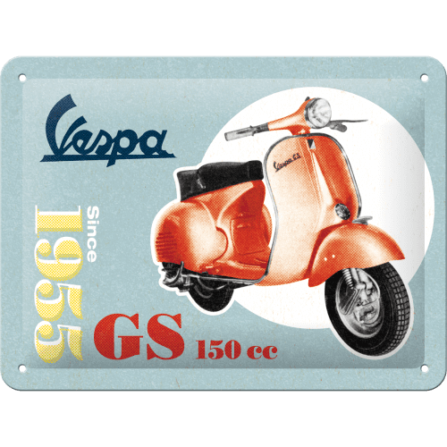 Vespa - Gs 150 Since 1955 (15x20cm)