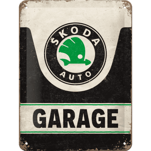 Skoda - Garage (15x20cm)