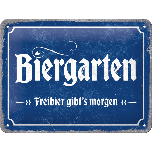 Biergarten (15x20cm)