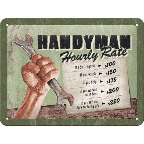Handyman (15x20cm)