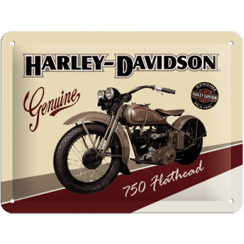 Skilt - 15x20 -Harley-Davidson Genuine