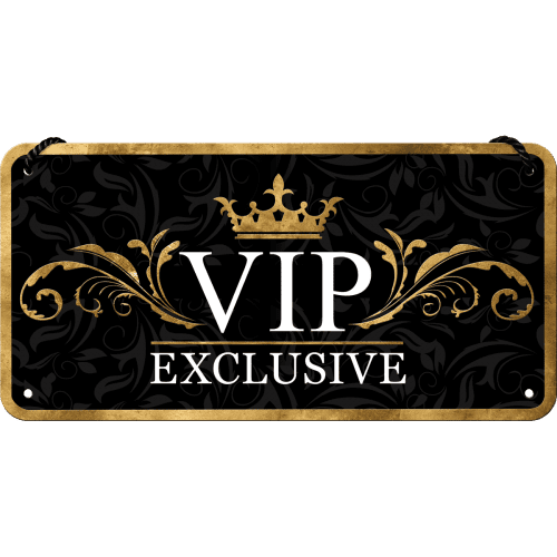 Skilt - 10x20 - Vip Exclusive