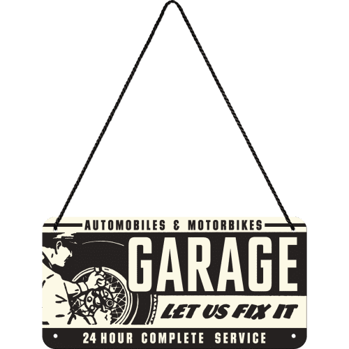 Skilt - 10x20 - Garage