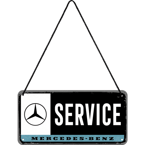 Skilt - 10x20 - Mercedes-Benz - Service
