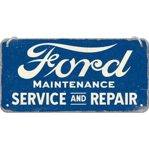 Skilt - 10x20 - Ford - Service & Repair