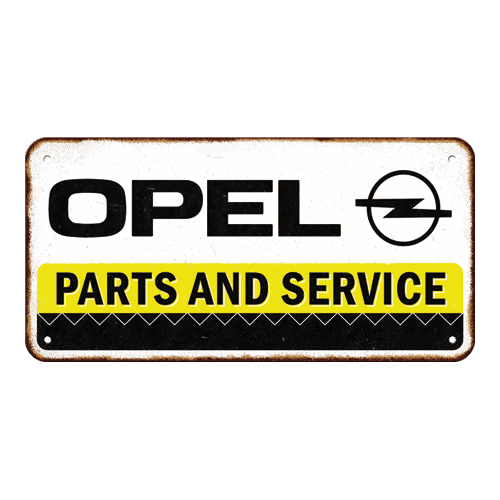 Opel - Parts & Service (10×20 cm)