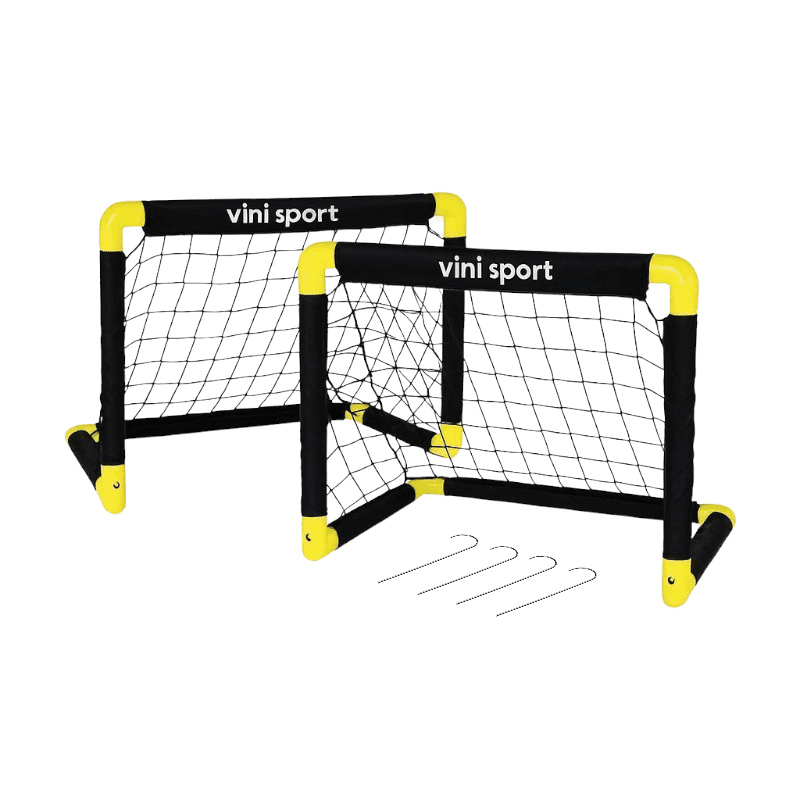 VINI Foldbare Mini Fodboldmål (2 Stk.)