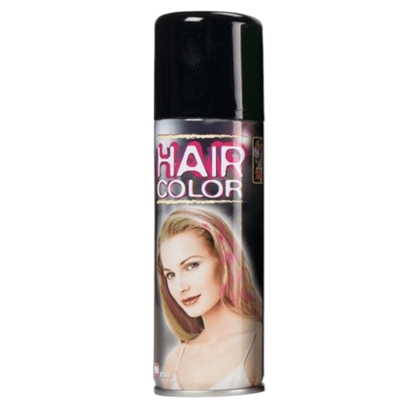 Hårspray (125 ml) - Flere Farver! - Sort