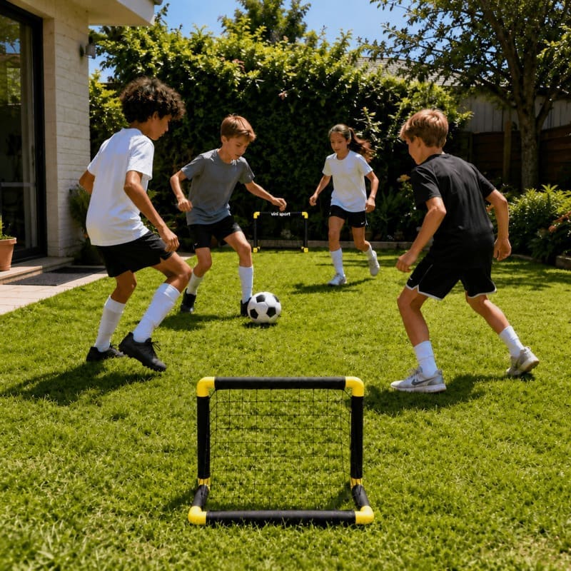 VINI Foldbare Mini Fodboldmål (2 Stk.)