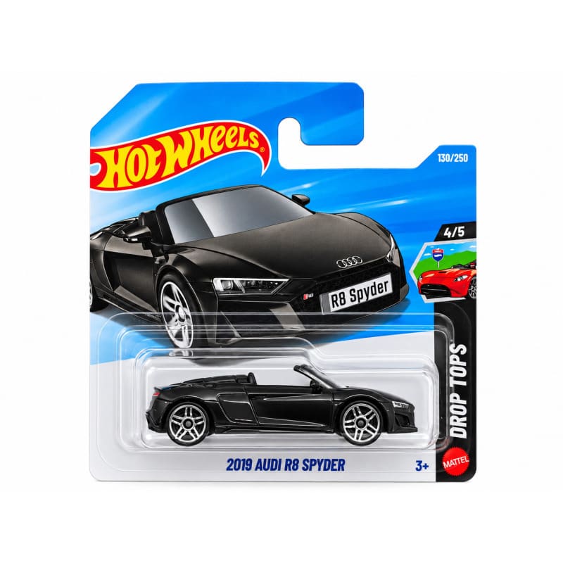 Hot Wheels Basic Audi – 2019 R8 Spyder (Model 4/5) (Modelnr JJJ84)